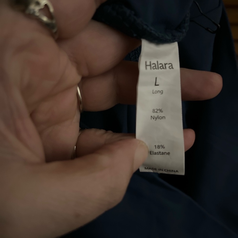 HALARA Women's Shorts in blue size L long - Picture 4 of 6